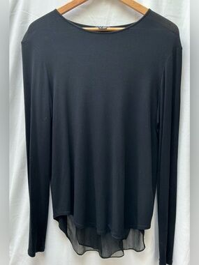 Theory Black Blouse, Size M